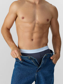 Цена за 2 штуки! Трусы боксеры мужские серые