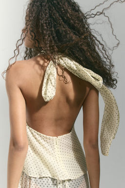 Top halter de gasa - H&m фото 9