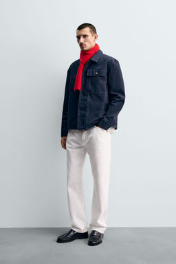 CANVAS POCKET OVERSHIRT