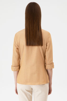 Kad_n Camel Uzun Kollu Basic G_mlek Sepette S_rpriz _ndirim - U.s. polo assn фото 5