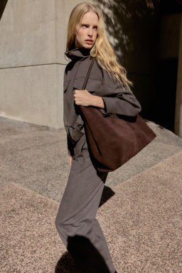 HIGH-NECK BOMBER JACKET