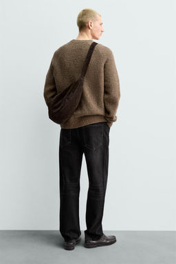 BOLSO HOMBRO PIEL / Marr?n - Zara фото 2