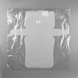 Канва-основа для вышивания сумки, пластиковая, 45×47 см, 2×2 мм, белая