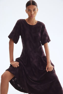 Vestido en tejido jacquard - H&m фото 2
