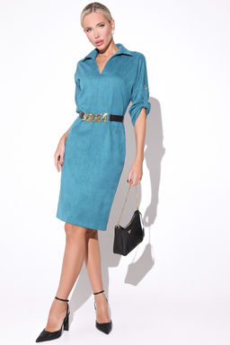 Платье Беатрис (бирюза) - Эльза фото 3