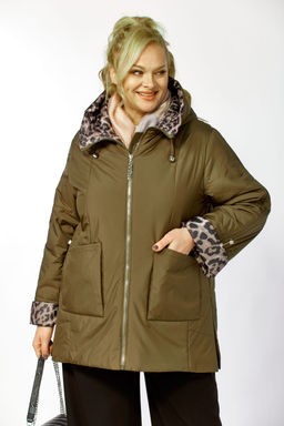 Куртка SHETTI 2215 хаки  фото 8