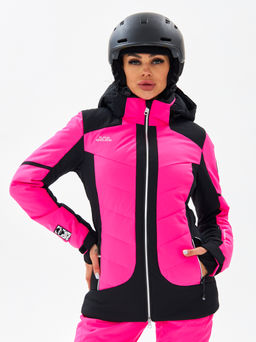 Женская горнолыжная / сноубордическая мембранная куртка Alpha Endless Peak Tech_3 Фуксия  фото 12