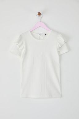 Koyu Mavi K?z Cocuk %100 Pamuk Ask?l? Dokuma Salopet TKDSS25SE00002 - Trendyolmilla фото 3