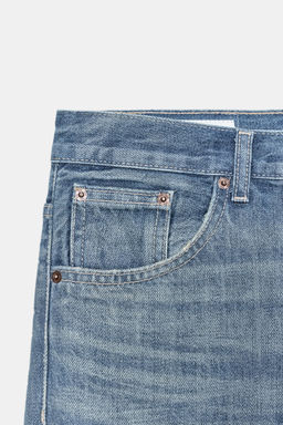 TRF LOW-RISE BAGGY TAPERED JEANS - Zara фото 9