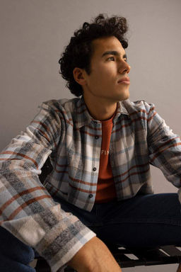 Рубашка Lumberjack с длинным рукавом в клетку обычного кроя - Defacto фото 2