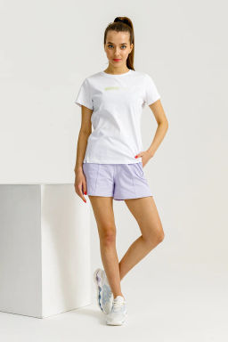 Шорты трикотажные Лиловый - Anta фото 4