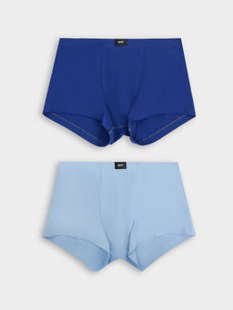 Трусы боксеры мужские в наборе, 2 шт пыльный голубой +гроза 411122-2 - Mark formelle фото 5