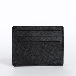 Картхолдер, на 6 карт, отделение для купюр, чёрный