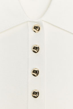 PEPLUM KNIT WAISTCOAT TOP - Zara фото 14