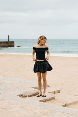 Top off-the-shoulder de canal? - H&m фото 7