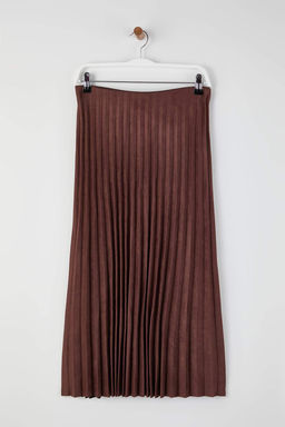 Taba A-line Piliseli Maxi Esnek Orme Etek TWOAW26ET00152