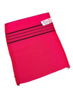 Glove Basic Exfoliating - Мочалка с эффектом скраба Цвет - розовый 14*15 см, 20 шт