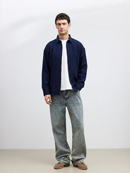 Regular Fit ?izgili Erkek G?mlek