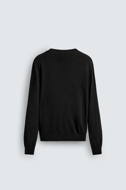 LIMITED EDITION WOOL V-NECK JUMPER - Zara фото 10