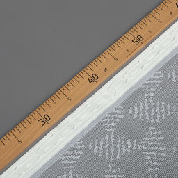 К196 ЗАНАВЕСКА белый 3.20 м*1.60 м - Лента фото 4