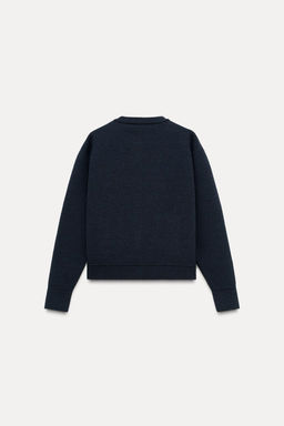 KNIT CARDIGAN WITH GOLDEN BUTTONS - Zara фото 5