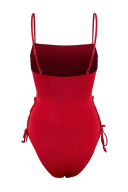 K?rm?z? Straplez Kapl? Biyeli Regular Mayo TBESS26MA00040