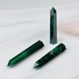 Кристалл из Малахита