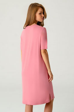 Арт. 8608 Туника женская 42-50 (5 шт) Цвет:коралловый - Калинка фото 11