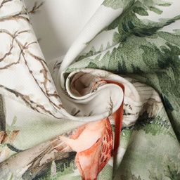 Скатерть Этель Лесная сказка, d=215 см, саржа, хлопок, 190г/м2  фото 13