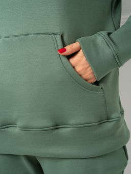 Костюм жен.спорт. С утепл. (мех)_390/оливковый - Ihomelux фото 15