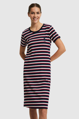 Kad_n Lacivert Pijama Tak_m_