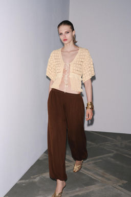 COMBINED KNIT JACKET
