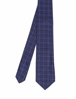 Темно-синий шелковый галстук - Cacharel фото 8