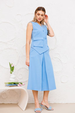 Костюм AmberA 2053G голубой  фото 4