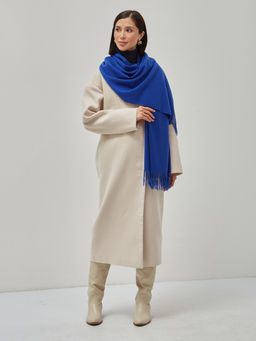 В составе шерсть ! теплый двусторонний палантин - Tantino фото 7