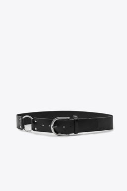 LEATHER RING BELT - Zara фото 4