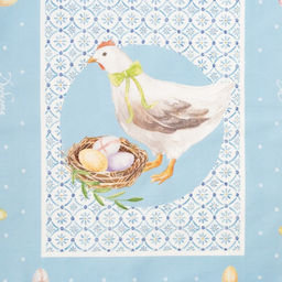 Дорожка на стол Пасхальные радости 40х146 см, 100% хл, саржа 190 гр/м2 - Этель фото 10