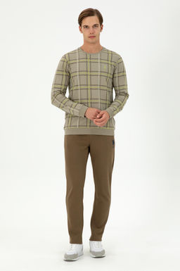 Мужской свитшот светло-хаки Неожиданная скидка в корзине - U.s. polo assn фото 4