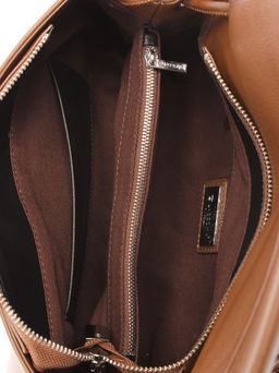 LACCOMA сумка АК7035-рыжий натуральная кожа хлопок