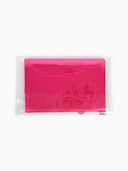 Воздушный шар фольгированный 63" «Сердце, фуксия"