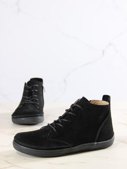 Босоногие ботинки 210.NATAbl.Черная замша