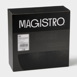 Салатники Magistro Carbon, 250/650/1.2 л, d=11/16/19.5 см, набор 3 шт., керамика, чёрные