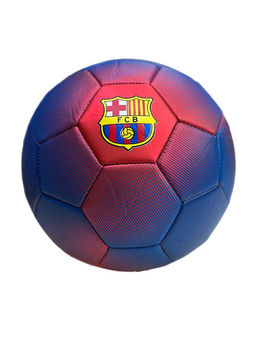 Мяч футбольный, размер 5, 390гр (RKJ-6250) Пакистан, кожаный, "Bar. Испания", дизайн №4