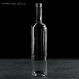 Бутылка стеклянная «Оригинальная», 1 л, цвет прозрачный