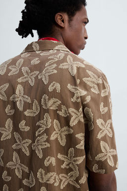 FLORAL JACQUARD SHIRT  OTIS KWAME KYE QUAICOE - Zara фото 14