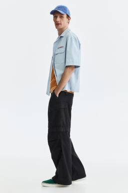 Pantal?n cargo zip-off Loose Fit - H&m фото 9
