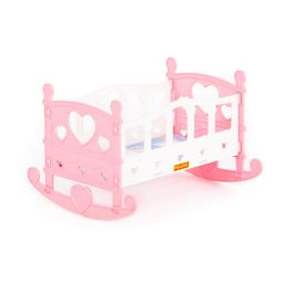 Кроватка-качалка сборная для кукол №2 (7 элементов) (в пакете) - Полесье фото 7