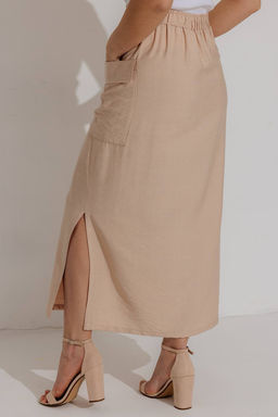 Юбка женская 177/02/Бежевый - Rise фото 4