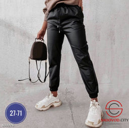 Женские штаны из эко-кожи - Bruno фото 2