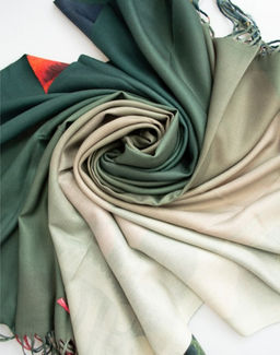 Платок Lanotti двухсторонний / Арт 12 фото 5